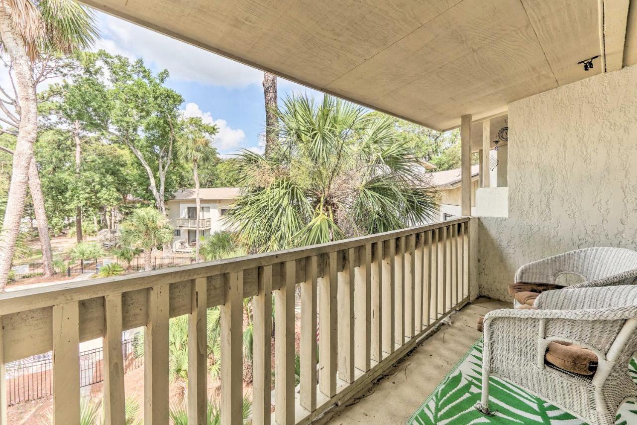 Hilton Head Island Townhome Patio, Walk To Beach Kültér fotó