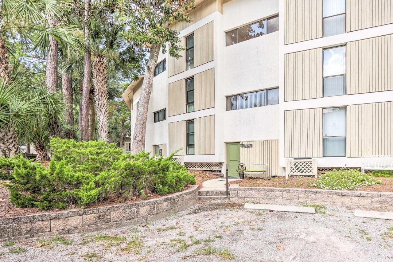 Hilton Head Island Townhome Patio, Walk To Beach Kültér fotó