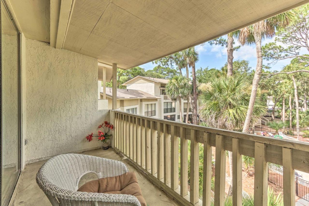 Hilton Head Island Townhome Patio, Walk To Beach Kültér fotó